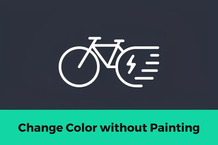 How to change Ebike color without painting