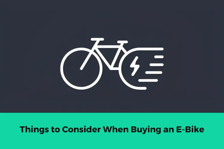 Things to Know Before Buying an Electric Bike